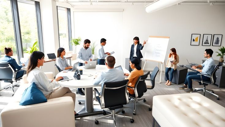 Map view of the office location in Milan